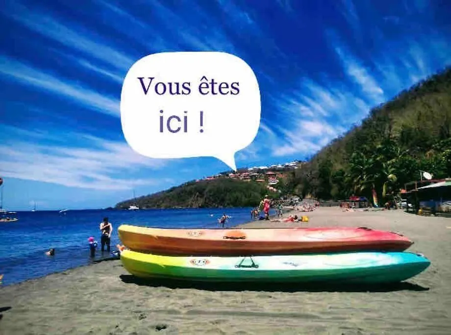 T2 Malendure Avec Vue Reserve Cousteau Bouillante Guadeloupe
